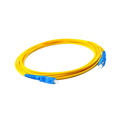 Optische vezelapparatuur SC UPC Optische vezelpatchcord voor snelle optische vezelverbinding