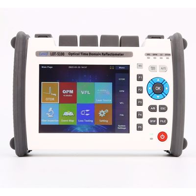 3 Time OTDR LOT5100 MINI Fiber Tester apparatuur voor FTTH-optische tijdvezelkabelhandvat