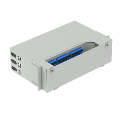 FTTX 19 inch optisch distributieframe met swing patch panel SC UPC type ODN netwerk