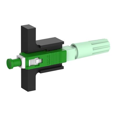 Netwerk Simplex SC glasvezel snelle connector met UPC gepolijste drop kabel -40- 85C