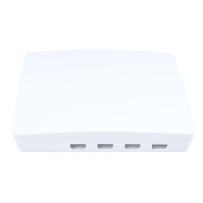 SC Connector 4 Cores Plastic Fiber Optic Faceplate Socket Panel voor FTTH Netwerken 5