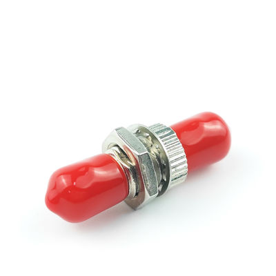 Zinklegeringsmateriaal van kunststof Circular Simplex ST UPC-optische vezeladapter met 5 keer