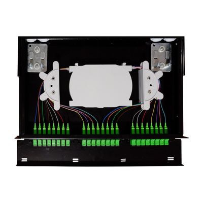 FTTX 1U Drawer Type Indoor Sub ODF 19 inch glasvezel distributieframe voor LC-netwerk