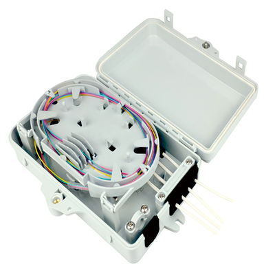 FTTH-netwerktoegang voor buiten IP65 4 cores Fibre optic termination/distribution box access