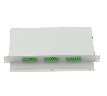 FC APC 24 ports optische distributieframe voor FTTX-netwerk ODN koudgewalst staal