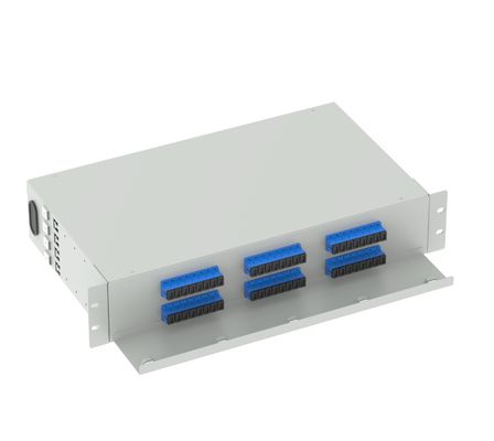 48 poorten SC UPC optische distributieframe 19 inch patch panel voor FTTX ODN-netwerk