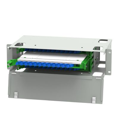 E2000 Type 48 PortS glasvezel patch panel voor WHTIE sub-optische distributieframe