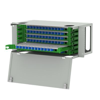 Suboptisch distributieframe voor LC Type 72 Port Fiber Distribution Panel ODN Network
