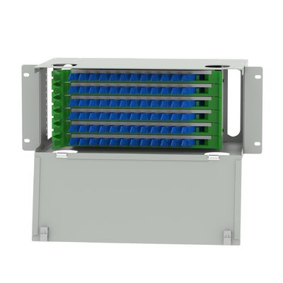 Equipment voor glasvezel E2K Type 72 Port Glasvezel Distributie Patchpanel 5 Data Center