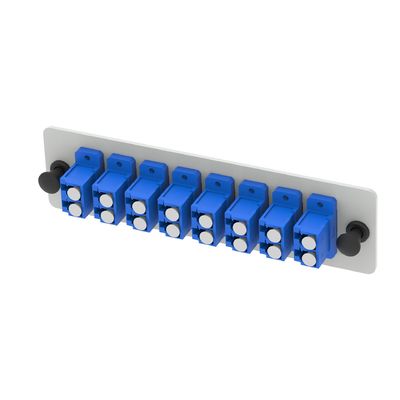 5 LC-type 1U 48-poort-optische glasvezelverspreidingspatchpanel voor FTTX-LC-connectortype