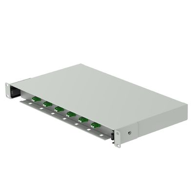 FTTX Suboptisch distributieframe Glasvezel patchpanel met LC-type aansluitingen