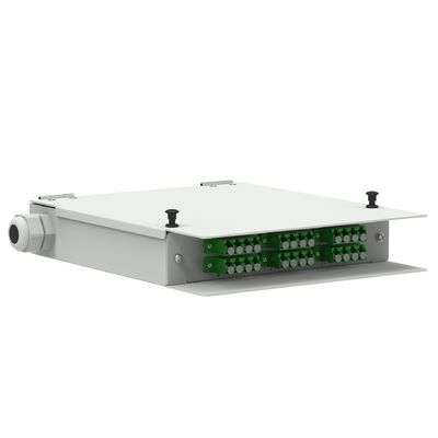 12 kernen LC APC-type glasvezel terminalbox voor FTTH-toepassingen als distributiebox