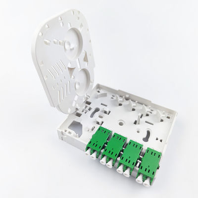 Netwerk Geen 4 kernen Glasvezel Faceplate Socket Panel voor binnen FTTH installatie