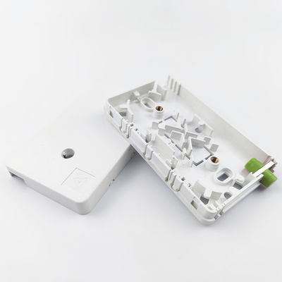 Wandmontage 2 Core FC APC Plastic Fiber Optic Faceplate Socket Panel voor binnen