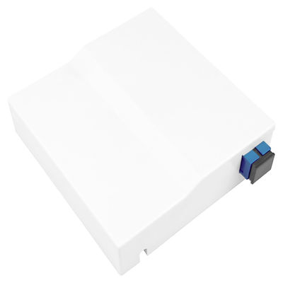 5 SC UPC 1 Core Plastic Fiber Optic Faceplate Socket Panel voor duurzaam netwerk