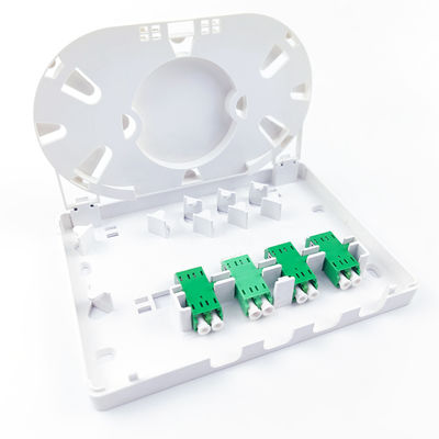 5 Fiberoptic Faceplate Socket Panel 4 Core's voor binnen in FTTH-netwerk gemaakt van PC/ABS