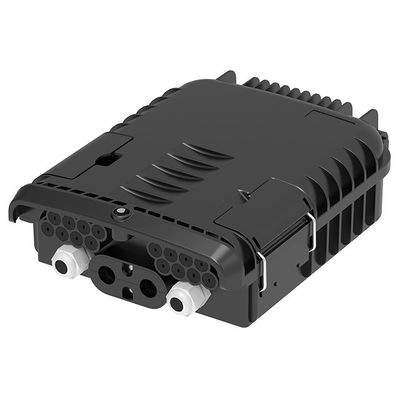 ABS PC-optische verspreidingsdoos voor hoge dichtheid IP65 muur/moel montage 24/36 kernen