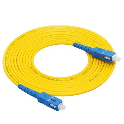 Lange termijn optische vezelverbinding SC optische vezel pigtail patchcord met 5 keer