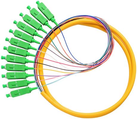 Lange termijn optische vezelverbinding SC optische vezel pigtail patchcord met 5 keer