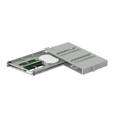 FTTX 24 poorten Sub ODF Swing Type SC APC Fiber Optic Patch Panel voor optische apparatuur