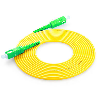 Optische vezelverbinding SC Optische vezelpatchcord voor APC-apparatuur 5