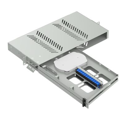 Datacenter Optimaal 24 poorten 19 inch Swing Type SC UPC Fiber Optic Patch Panel Sub ODF
