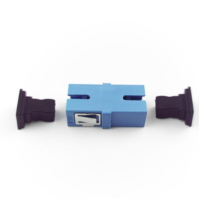 1 Port PBT Materiaal Oordeloze stofdichte Simplex Coupler SC Glasvezel Adapter met UPC