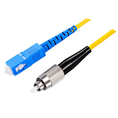 Optische vezelverbindingsfunctie Aanpasbare lengte SC FC Optische vezel patchcord