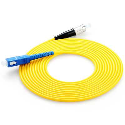 Optische vezelverbindingsfunctie Aanpasbare lengte SC FC Optische vezel patchcord