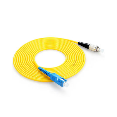 Optische vezelverbindingsfunctie Aanpasbare lengte SC FC Optische vezel patchcord