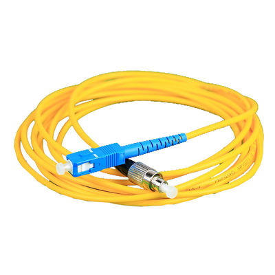 Optische vezelverbindingsfunctie Aanpasbare lengte SC FC Optische vezel patchcord