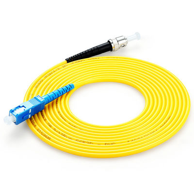 Aanpasbare lengte SC ST glasvezel patchcord voor top-notch apparatuur