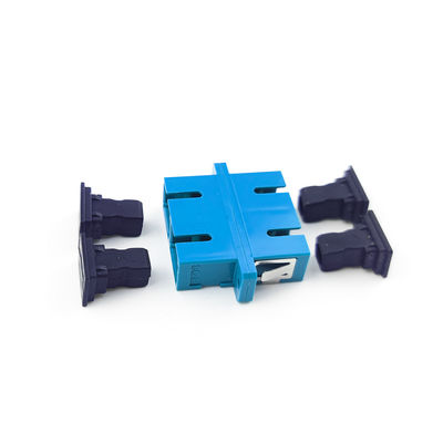 FTTH SC-optische vezeladapter met UPC-oorstofdichte duplexcoupler PBT-materiaal
