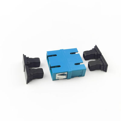 Duplex SC/UPC-optische vezeladapter voor FTTH-stofdichte oorloze 2-poortadapter