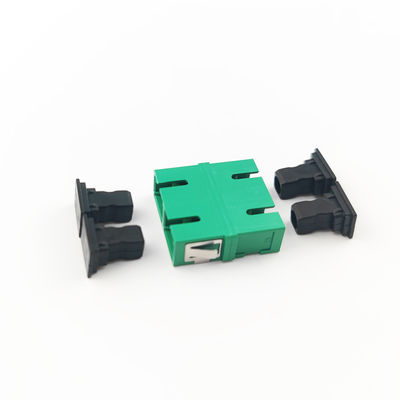 5 PBT Earless Dustproof Duplex Coupler SC Glasvezel Adapter met APC