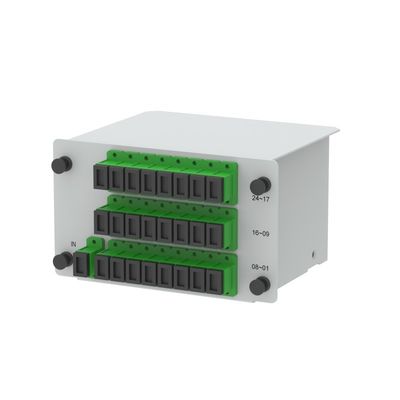 FTTX PLC Splitter Insertion Type 1x2 1x4 1x8 1x16 1x32 1x64 met SC/UPC 5
