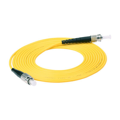 FC ST Optische vezel patchcord Aanpasbare lengte 5 voor aangepaste glasvezel apparatuur