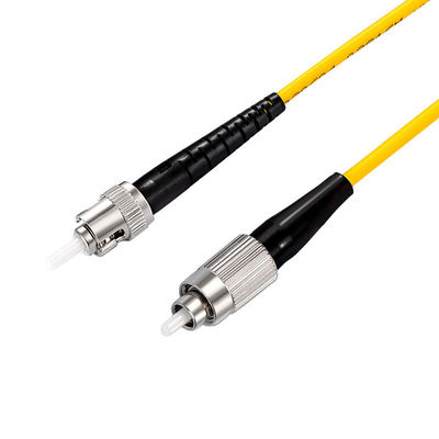 FC ST Optische vezel patchcord Aanpasbare lengte 5 voor aangepaste glasvezel apparatuur