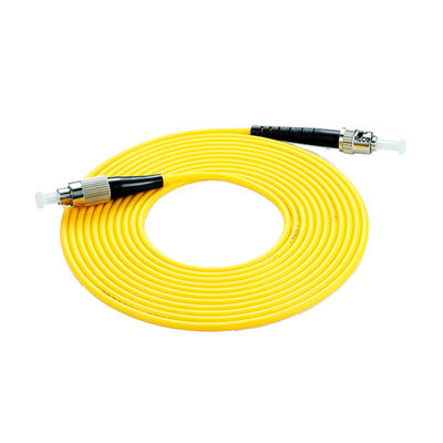 FC ST Optische vezel patchcord Aanpasbare lengte 5 voor aangepaste glasvezel apparatuur