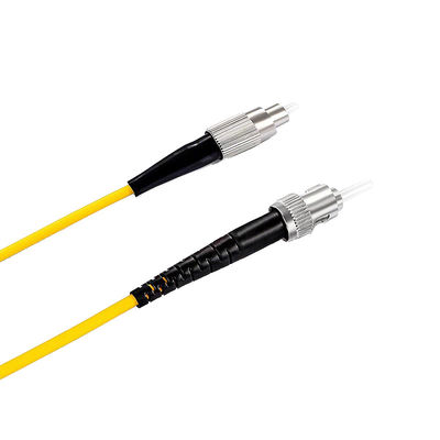 FC ST Optische vezel patchcord Aanpasbare lengte 5 voor aangepaste glasvezel apparatuur