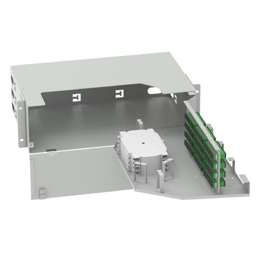 Direct 96 Cores SC APC Type Swing Patch Panel voor netwerk FTTH-projecten 5 ODN-netwerk