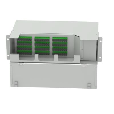 Direct 96 Cores SC APC Type Swing Patch Panel voor netwerk FTTH-projecten 5 ODN-netwerk