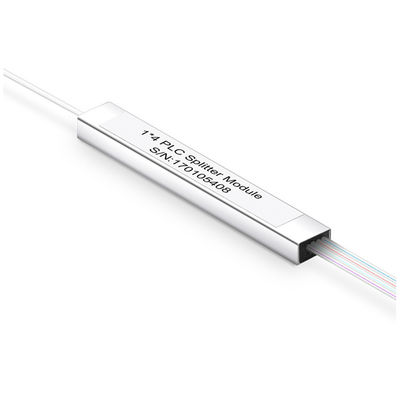 1310nm 1550nm golflengte PLC glasvezel splitter voor netwerk FTTX aangepaste lengte