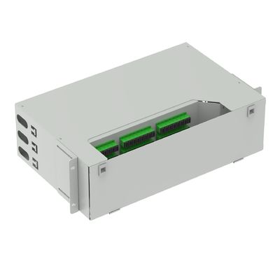 Direct 96 Cores SC APC Type Swing Patch Panel voor netwerk FTTH-projecten 5 ODN-netwerk