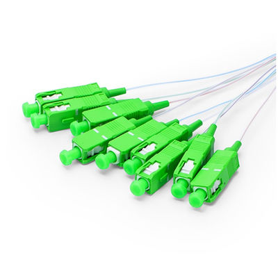 1310nm 1550nm golflengte PLC glasvezel splitter voor netwerk FTTX aangepaste lengte
