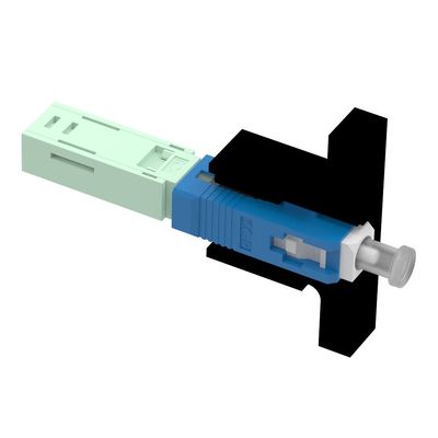 Simplex SC glasvezel snelle connector UPC gepolijst voor Drop kabel FTTH veld assemblage