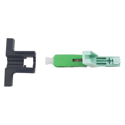 Simplex SC glasvezel snelle connector UPC gepolijst voor Drop kabel FTTH veld assemblage