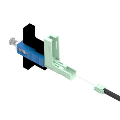 Simplex SC glasvezel snelle connector UPC gepolijst voor Drop kabel FTTH veld assemblage