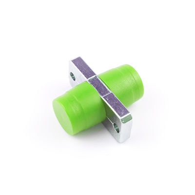 FTTH Simplex APC FC-optische vezeladapter met groene kleur en rechthoekige functie