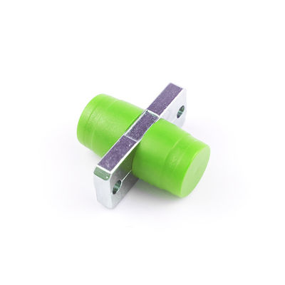 FTTH Simplex APC FC-optische vezeladapter met groene kleur en rechthoekige functie